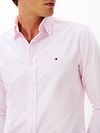 Tommy Hilfiger Oxford Skjorta Randig Rosa Model / Voorkant