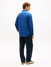 Tommy Hilfiger Skjorta Linne Indigo Blå Model / Achterkant