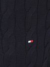 Tommy Hilfiger Strickjacke Zip Cable Navy Product / Detail