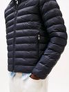 Tommy Hilfiger Veste Compact Core Marine Model / Zijkant