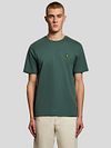 Lyle and Scott T Shirt Everglade Green Model / Voorkant
