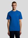 Lyle and Scott T-shirt Lucid Blå Model / Voorkant