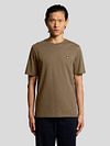 Lyle and Scott T-shirt Ash Grøn Model / Voorkant