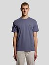 Lyle and Scott T Shirt Graystone Model / Voorkant