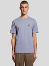 Lyle and Scott T-Shirt Bubble Blau Model / Voorkant
