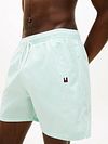 Tommy Hilfiger Swimshorts Drawstring Seersucker Aqua Model / Voorkant