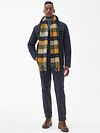 Barbour Scarfs TTattersall Yellow Model / Voorkant