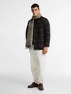 Szalik Barbour Macklow Reversible Lambswool Tweed w kratę Model / Voorkant