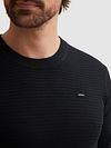 Camiseta de punto Vanguard azul marino Model / Detail