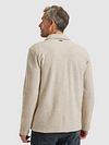 Vanguard Cardigan Boiled Wool Blend Beige Model / Achterkant