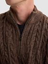 Vanguard Genser Half Zip Wol Blend Moonscape