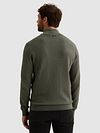 Vanguard Jumper Half Zip Structure Urban Chic Green