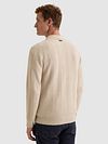 Vanguard Longsleeve Pikétröja Tröja Herringbone Ecru