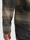 Vanguard Overshirt Brushed Karo Blau