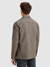 Vanguard Overshirt Brushed Taupe Model / Achterkant