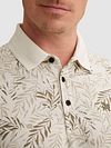 Vanguard Polo Shirt Print Ecru