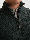 Vanguard Pullover Half Zip Wollmix Dunkelgrün