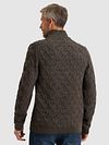 Vanguard Pullover Half Zip Wool Blend Brown
