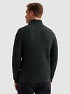 Vanguard Striktrøje Half Zip Uldblanding Mørkegrøn