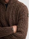 Vanguard Sweater Half Zip Wol Blend Moonscape