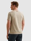 Vanguard T-Shirt Streep Beige Model / Achterkant