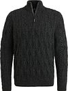 Vanguard Tröja Half Zip Heavy Knit Svart VKW2410340-999