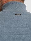 Vanguard Trui Half Zip Structuur Lichtblauw Product / Detail