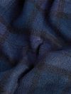 Barbour Bufanda Tartan de lana de cordero clásica azul marino Product / Detail