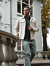 Suitable Camicia Sorona verde scuro Model / Sfeerbeeld