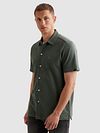 Camicia a maniche corte PME Legend in jersey interlock Balsam Green Model / Zijkant