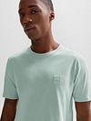 BOSS Tales Camiseta Aqua Model / Voorkant