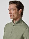 Profuomo Luxury Basic Jersey Verde Model / Detail