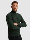 PME Legend Jersey Cuello Alto Verde Oscuro Model / Zijkant