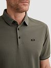 Vanguard Polo Piqué Pewter Model / Detail