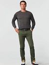 Chino Bonn en verde oscuro de Meyer Model / Voorkant