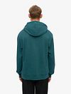 Colorful Standard Sweat à Capuche Organique Vert Pétrole Model / Achterkant