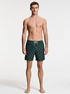 Shiwi Short de Bain Mike Sketched Coral Vert Foncé Model / Voorkant
