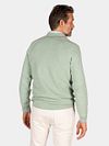 NZA Pull Ralph Col Camionneur Vert Clair Model / Achterkant