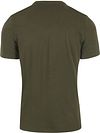 KnowledgeCotton Apparel T-shirt Vert Olive Product / Achterkant