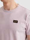PME Legend American Classic T-Shirt Lavender Violet Model / Detail