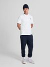 Lyle and Scott Polo Vit Model / Voorkant