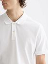 Scotch And Soda Core Piqué Polo Vit Model / Detail