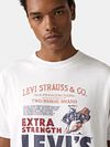 Levi T-shirt Vintage Grafisk Arkivplakat Model / Detail