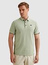 Vanguard Piqué Polo Aqua Gray Model / Voorkant