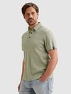 Vanguard Polo Shirt Jacquard Jersey Green Model / Zijkant