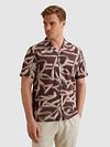 Vanguard Short Sleeve Shirt Print Catawba Grape Model / Voorkant