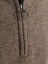 Wełniany sweter Barbour Half Zip w kolorze taupe Product / Detail
