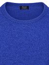 William Lockie sweter z dekoltem w serek z wełny jagnięcej w kolorze granatowym Product / Detail