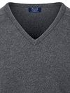 William Lockie sweter z dekoltem w serek z wełny jagnięcej w kolorze granatowym Product / Detail