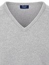 William Lockie sweter z dekoltem w serek z wełny jagnięcej w kolorze granatowym Product / Detail